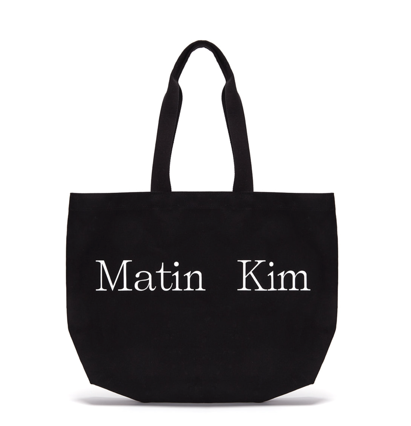 [Matin Kim] MATIN LOGO ECOBAG IN BLACK