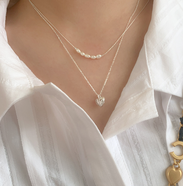 [moat] Adorable Necklace (silver925)