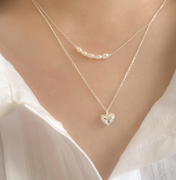 [moat] Adorable Necklace (silver925)