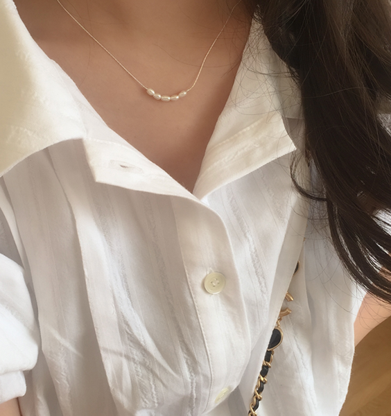 [moat] Adorable Necklace (silver925)