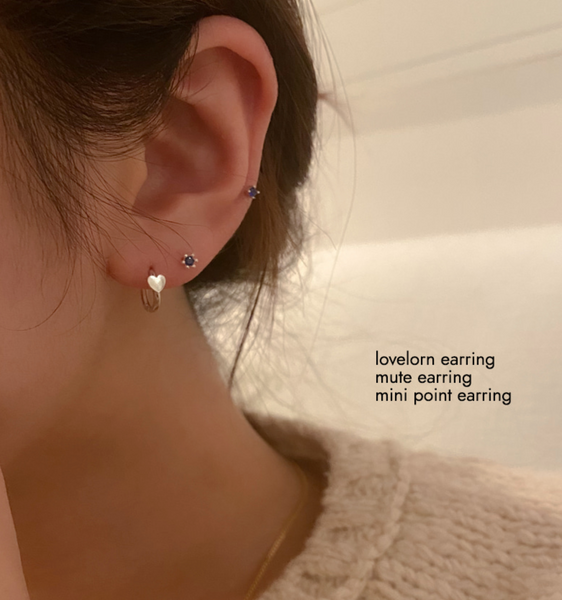 [moat] Lovelorn Earring (silver925)