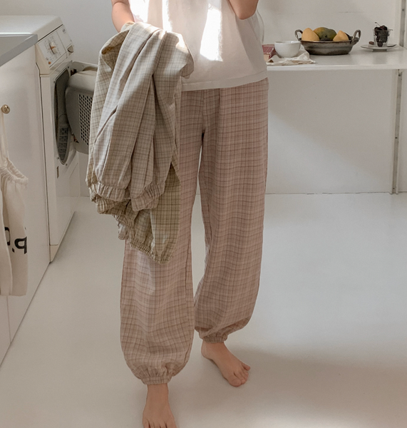 [Juuneedu] Souffle Jogger Pyjama Pants