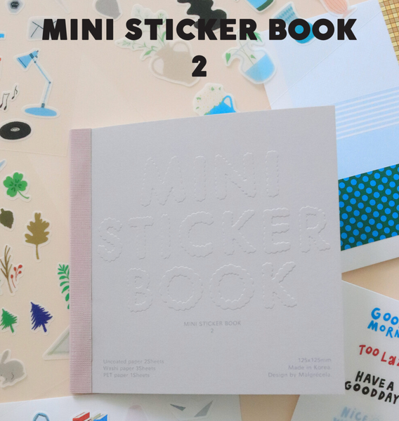 [Malgrecela] Mini Sticker Book 02