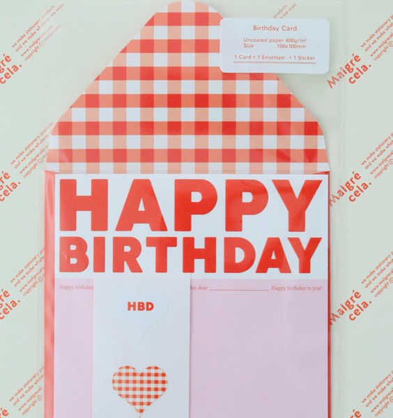 [Malgrecela] Birthday Card SET