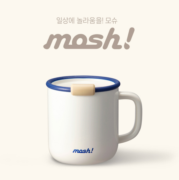 [mosh!] Latte Vacuum Mug 430ml