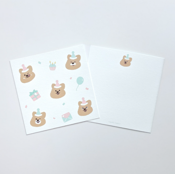 [YOUNG FOREST] Birthday Party Quokka Postcard