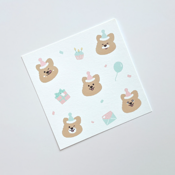 [YOUNG FOREST] Birthday Party Quokka Postcard