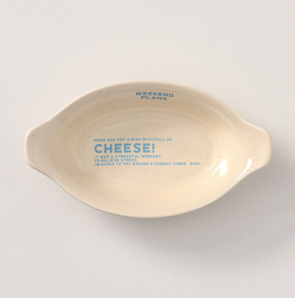 [momur] [Weekend 5] Gratin Bowl (Beige)