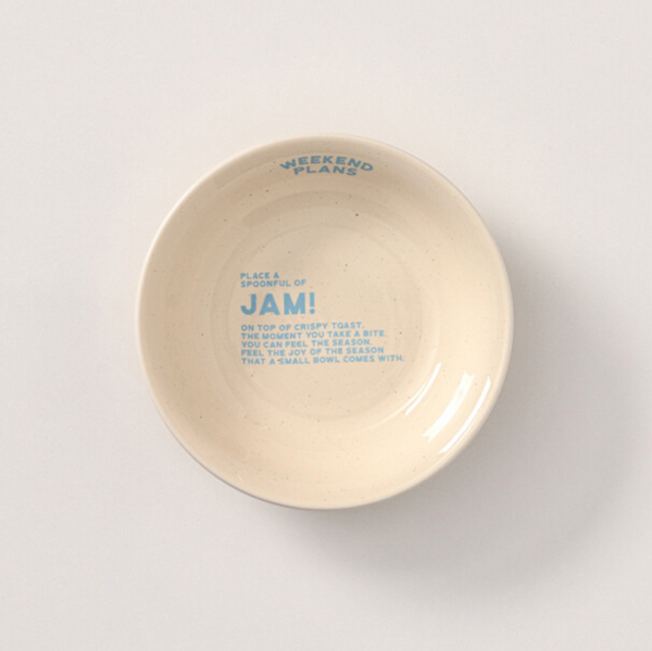 [momur] [Weekend 5] Jam Bowl (Beige)
