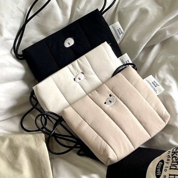 [eune mind] Padded Mini Cross Bag