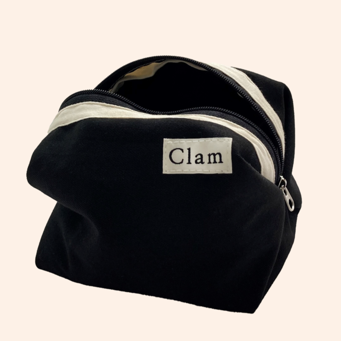 [Clam] Clam Round Pouch (Black)