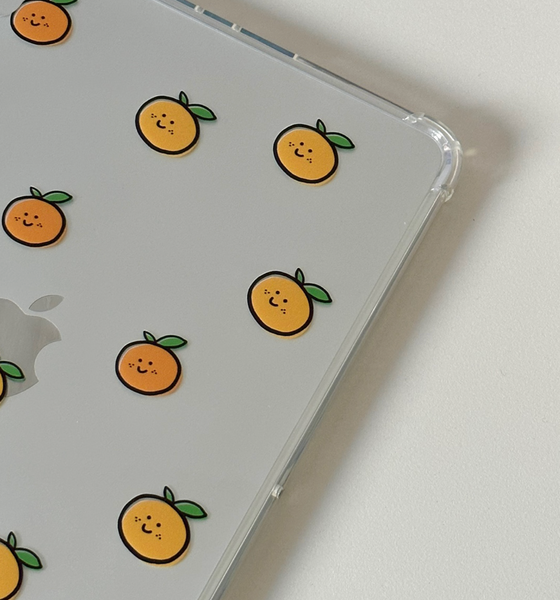 [bora and] Tangerine Shower Ipad Case (Jelly Hard)