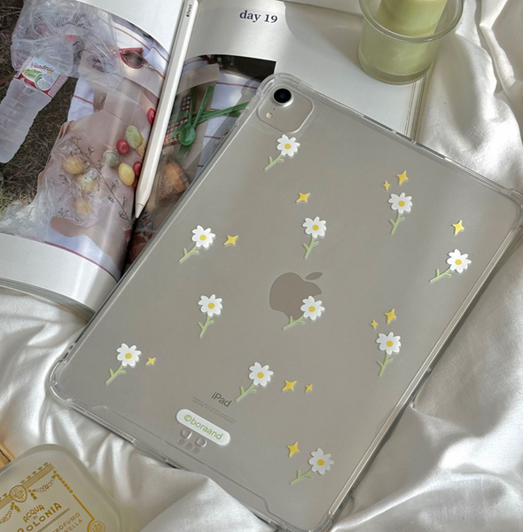 [bora and] Daisy Ipad Case (Jelly Hard)