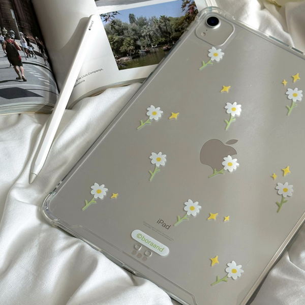 [bora and] Daisy Ipad Case (Jelly Hard)