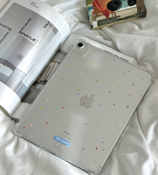 [bora and] Sparkle  Ipad Case (Jelly Hard)