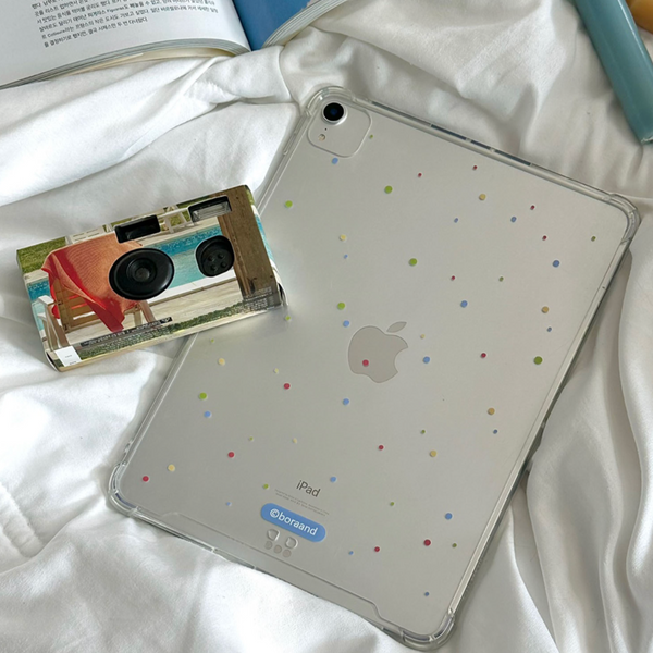 [bora and] Sparkle  Ipad Case (Jelly Hard)