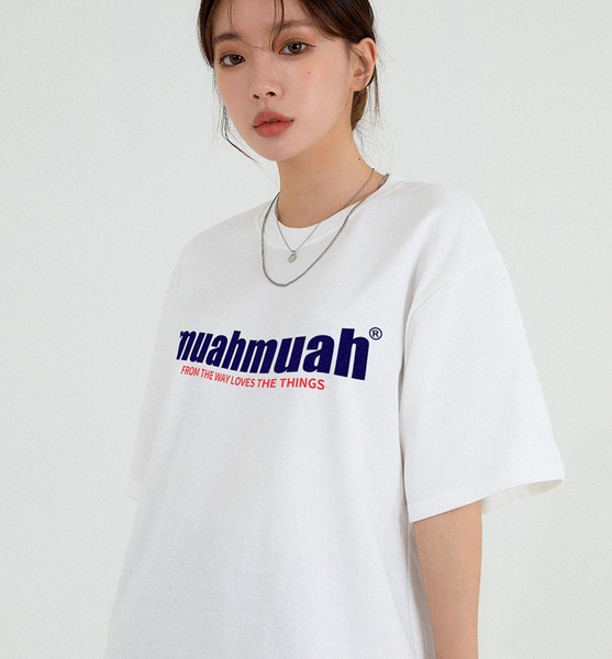 [muahmuah] The Way Muah Printed T-Shirt