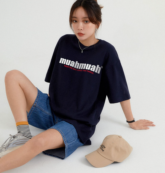 [muahmuah] The Way Muah Printed T-Shirt