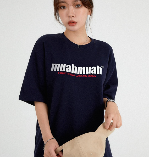 [muahmuah] The Way Muah Printed T-Shirt