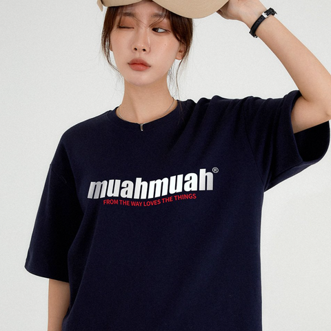 [muahmuah] The Way Muah Printed T-Shirt