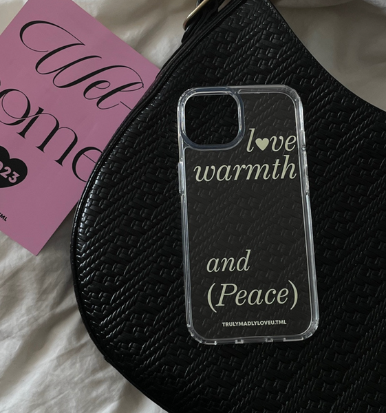 [TML] LOVE&WARMTH Jelly Hard Case