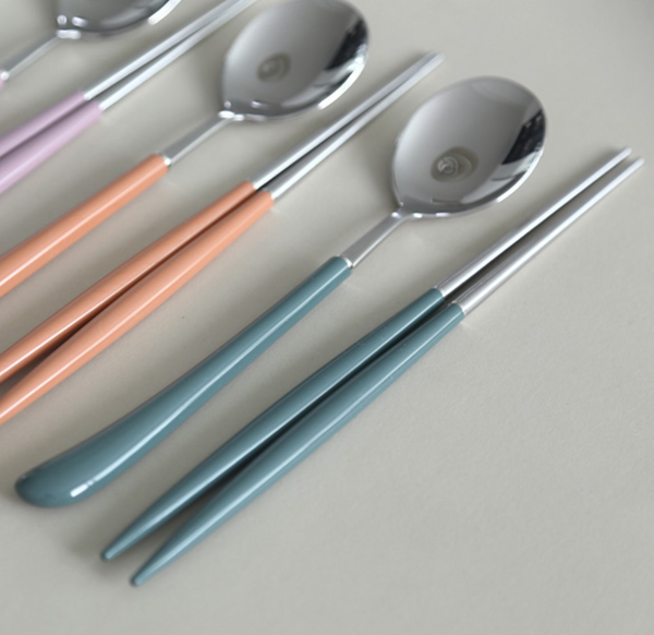 [SINON SHOP] Swan Cutlery Set (5colours)