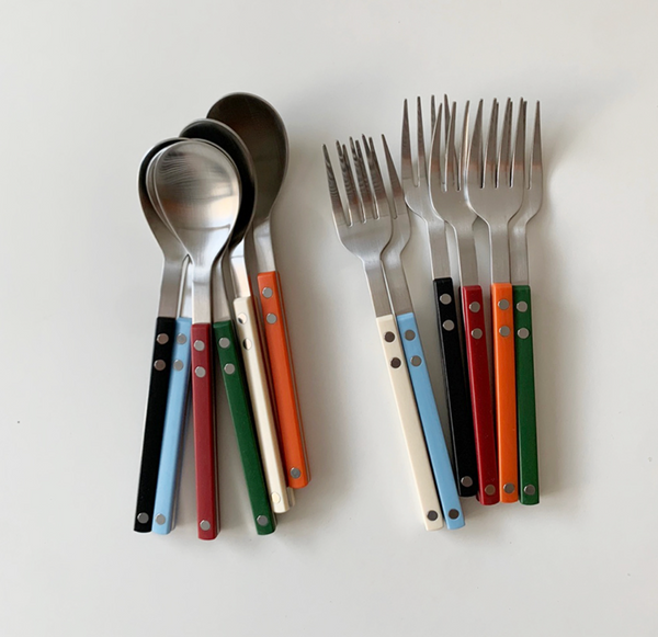 [SINON SHOP] Satin Brunch Cutlery (6colours)