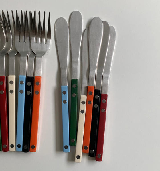 [SINON SHOP] Satin Brunch Cutlery (6colours)