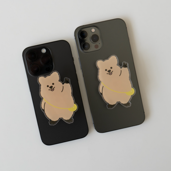 [YOUNG FOREST] Acrylic Quokka Grip Tok (2Types)