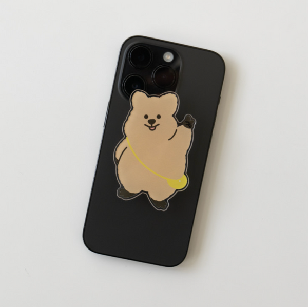 [YOUNG FOREST] Acrylic Quokka Grip Tok (2Types)