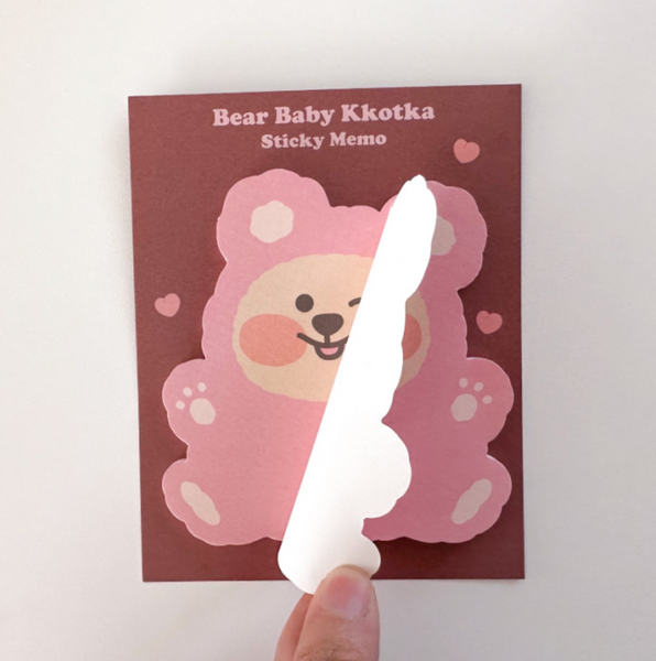 [YOUNG FOREST] Bear Baby Quokka Sticky Memo