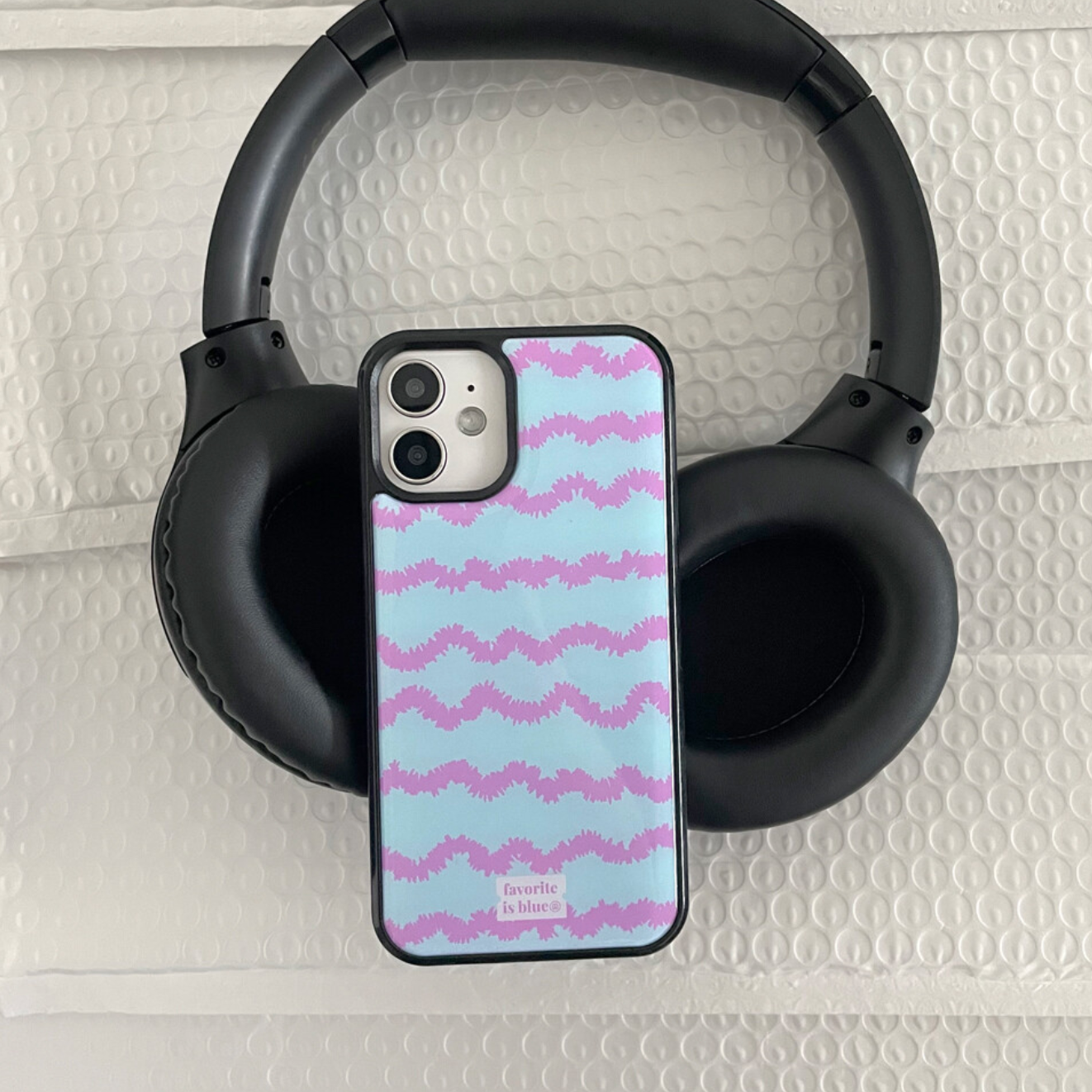 [midmaly] Cotton Candy Epoxy Phone Case