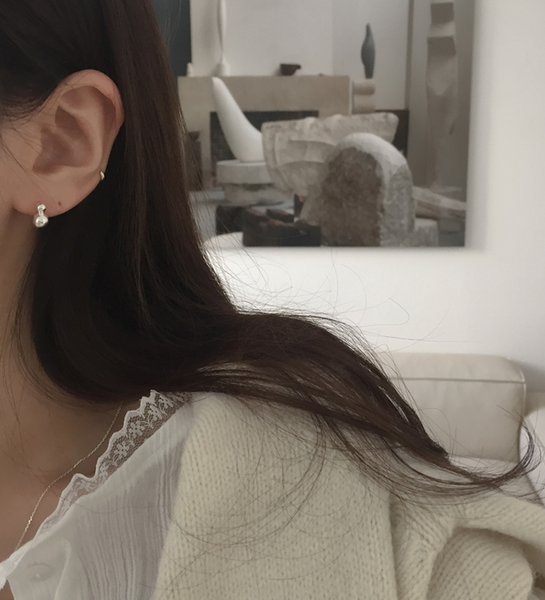 [moat] Ditto Earring (Silver925)