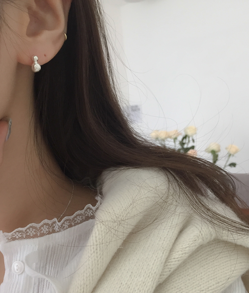 [moat] Ditto Earring (Silver925)