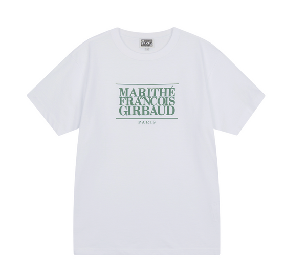 [MARITHÉ FRANÇOIS GIRBAUD] MOUVEMENT CLASSIC LOGO TEE white