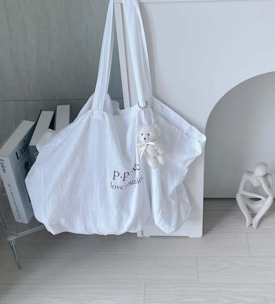 [p.palette] Natural Linen Bag (4colors)