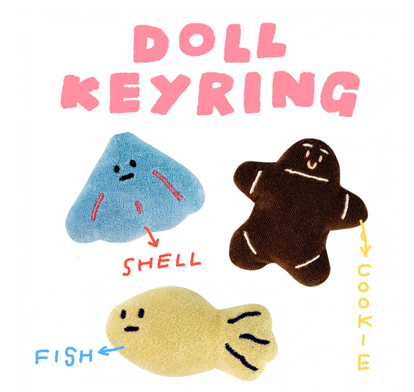 [PPP Studio] Doll Keyring