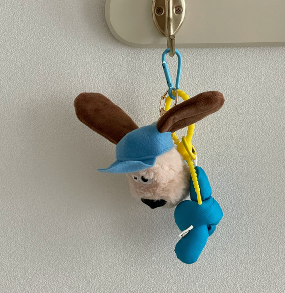 Blue Hat Gromit Doll Keyring