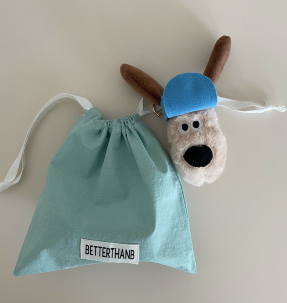 Blue Hat Gromit Doll Keyring