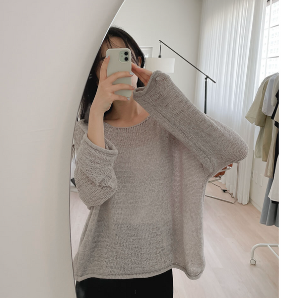 [REALCOCO] UTMOST Slim Fit Summer Knit Cardigan