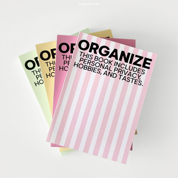 [oab studio] Organize Diary (4Types)