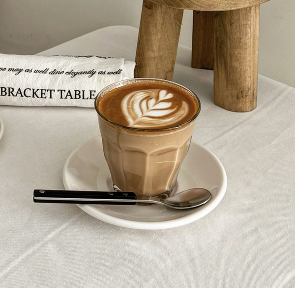 [Bracket Table] French Cafe Flat White Cup (4size)