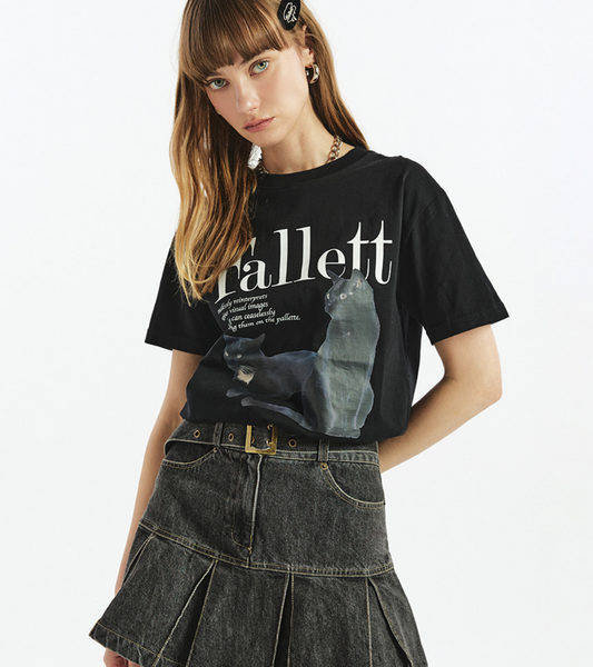 [Fallett] Deuce Nero Short Sleeve Tee (Black)