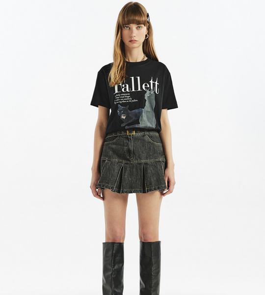 [Fallett] Deuce Nero Short Sleeve Tee (Black)