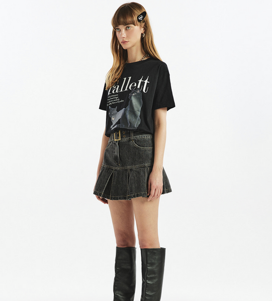 [Fallett] Deuce Nero Short Sleeve Tee (Black)