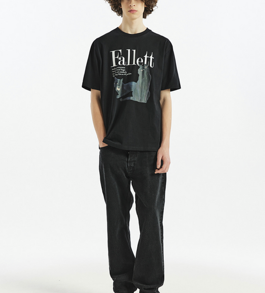 [Fallett] Deuce Nero Short Sleeve Tee (Black)