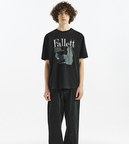 [Fallett] Deuce Nero Short Sleeve Tee (Black)