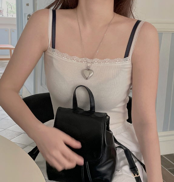 [VINVLE] Mills Lace String Sleeveless