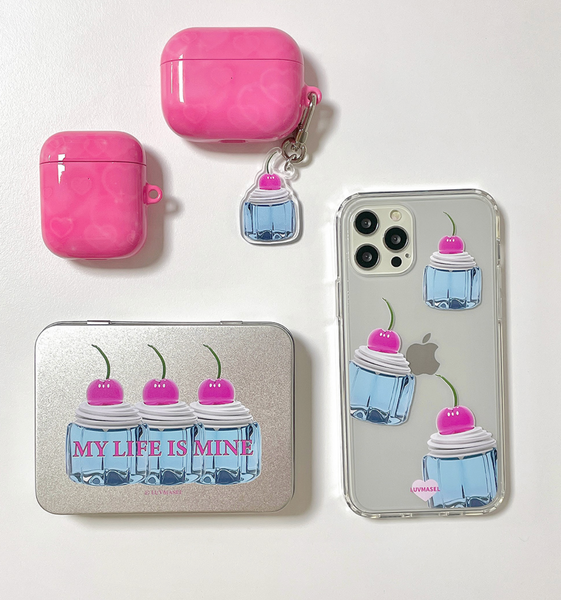 [LUVMASEL] Pudding Jelly Hard Case