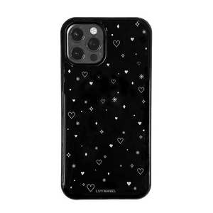 [LUVMASEL] Heart Glitter Epoxy Phone Case